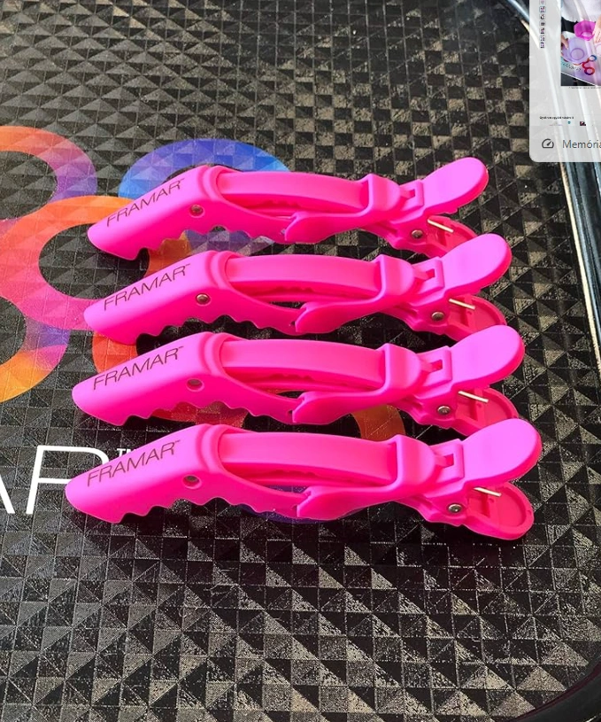 Framar Hajcsipesz gumírozott fogas 4db pink (Gator Grips Pink) (SKU:91003) képe 1